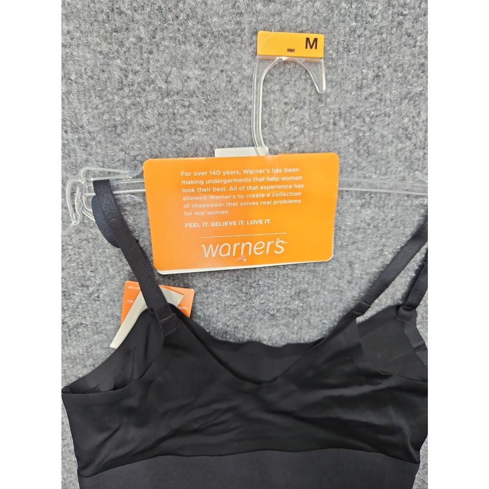 Warners Woman's Sleek Underneath Waist Cincher Bodysuit SIZE Medium Color Black - Picture 11 of 16
